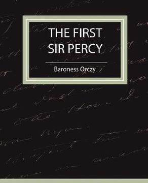 portada first sir percy (fiction/mystery and detective)