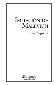 portada Imitación de Malevich