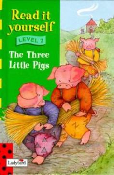 portada Three Little Pigs (Read it Yourself - Level 2) (en Inglés)