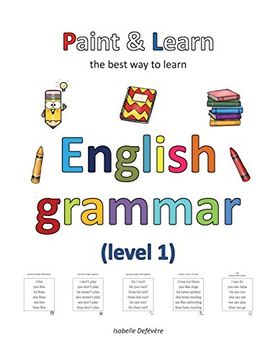 portada Paint & Learn: English Grammar (Level 1) (en Inglés)
