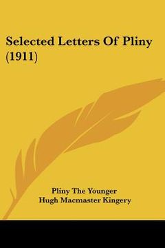 portada selected letters of pliny (1911)