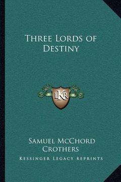 portada three lords of destiny (en Inglés)