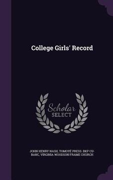 portada College Girls' Record (in English)