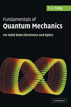 portada Fundamentals of Quantum Mechanics: For Solid State Electronics and Optics (en Inglés)