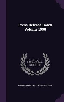 portada Press Release Index Volume 1998 (en Inglés)