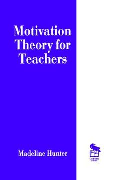 portada motivation theory for teachers (en Inglés)