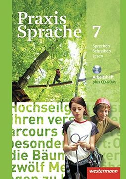 portada Praxis Sprache 7. Arbeitsheft mit Cd-Rom. Allgemeine Ausgabe: Ausgabe 2010 (en Alemán)