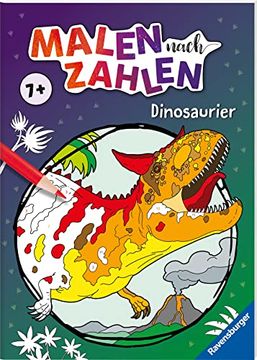 portada Ravensburger Malen Nach Zahlen ab 7 Jahren Dinosaurier (en Alemán)