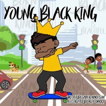 portada Young Black King (en Inglés)