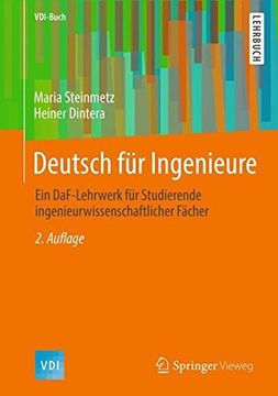 portada Deutsch für Ingenieure: Ein Daf-Lehrwerk für Studierende Ingenieurwissenschaftlicher Fächer (Vdi-Buch) (en Alemán)
