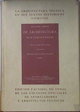 portada Los Diez Libros de Architectura