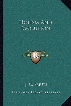 portada holism and evolution (en Inglés)