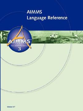 portada aimms - language reference (en Inglés)