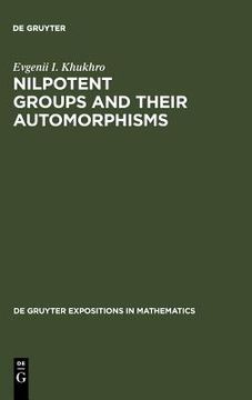 portada nilpotent groups and their automorphisms (en Inglés)