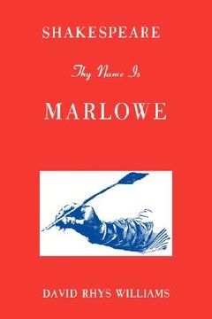 portada shakespeare thy name is marlowe (in English)