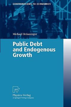 portada public debt and endogenous growth (en Inglés)