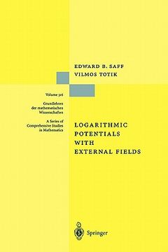 portada logarithmic potentials with external fields (en Inglés)