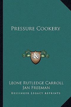 portada pressure cookery (en Inglés)