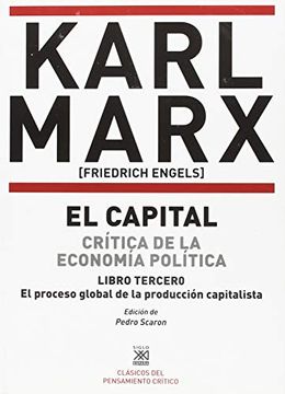 portada Capital 3 Critica de la Economia Politica Proceso Produccio (in Spanish)