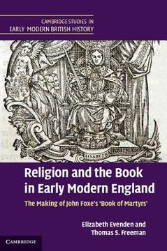 portada Religion and the Book in Early Modern England (Cambridge Studies in Early Modern British History) (en Inglés)