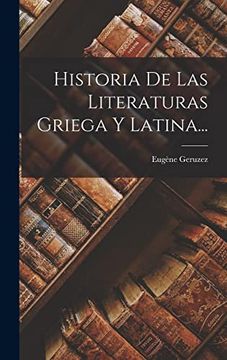 portada Historia de las Literaturas Griega y Latina. (in Spanish)