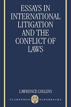portada Essays in International Litigation and the Conflict of Laws (en Inglés)