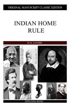 portada Indian Home Rule (en Inglés)
