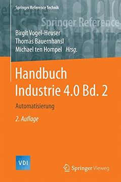 portada Handbuch Industrie 4.0 Bd.2: Automatisierung (Springer Reference Technik)