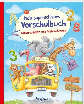 portada Mein Superschlaues Vorschulbuch - Konzentration und Wahrnehmung (en Alemán)