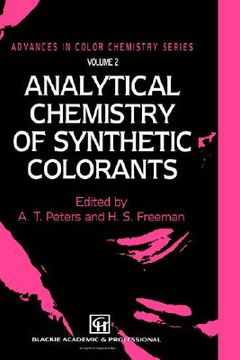 portada analytical chemistry of synthetic colorants: volume 2 (en Inglés)