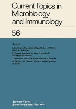 portada current topics in microbiology and immunology / ergebnisse der mikrobiologie und immunitatsforschung