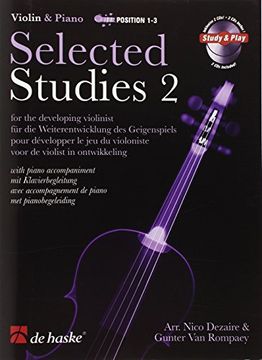 portada Violin and Piano, Position 1-3: Selected Studies 2 Pour Développer le jeu du Violoniste Avec Accompagnement de Piano 
