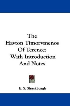 portada the havton timorvmenos of terence: with introduction and notes