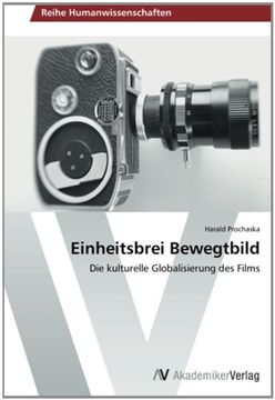 portada Einheitsbrei Bewegtbild: Die kulturelle Globalisierung des Films