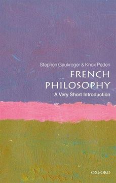 portada French Philosophy: A Very Short Introduction (Very Short Introductions) (in English)