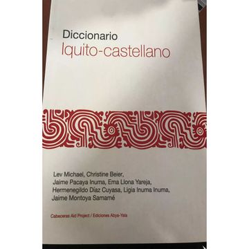 portada diccionario iquito- castellano