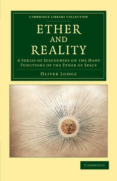 portada Ether and Reality Paperback (Cambridge Library Collection - Physical Sciences) (en Inglés)