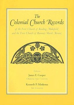 portada the colonial church records of reading and rumney marsh (en Inglés)