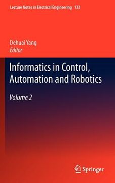 portada informatics in control, automation and robotics: volume 2 (in English)