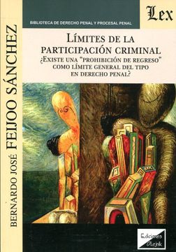 portada Limites de la Participacion Criminal (in Spanish)