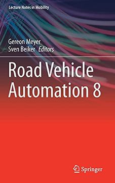 portada Road Vehicle Automation 8 (Lecture Notes in Mobility) 