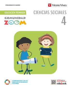 portada Ciencias Sociales 4 Madrid (Comunidad Zoom)