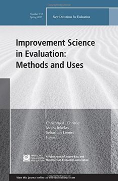 portada Improvement Science in Evaluation: Methods and Uses: New Directions for Evaluation, Number 153 (J-B PE Single Issue (Program) Evaluation)