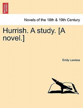 portada hurrish. a study. [a novel.] (in English)