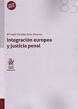 portada Integración europea y justicia penal