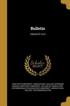 portada Bulletin; Volume 21 no 3 (en Inglés)