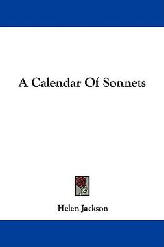 portada a calendar of sonnets (en Inglés)