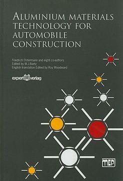 portada aluminium materials technology for automobile construction (in English)
