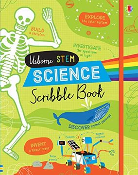 portada Science Scribble Book (in English)