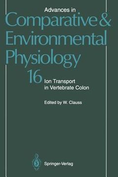 portada ion transport in vertebrate colon (en Inglés)